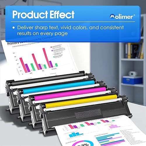 Miniatura 5 de TN431 TN-431 - Cartuchos de tóner compatibles con TN431BK TN431C TN431Y TN431M, repuesto para Brother TN431 TN433 MFC-L8900CDW HL-L8360CDW