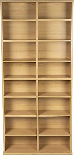 Vista 5 de Atlantic Oskar 464 Media Storage Cabinet – Protects & Organizes Prized Music, Movie, Video Games Toys & Dolls, Trading Cards, or Sports Memorabilia