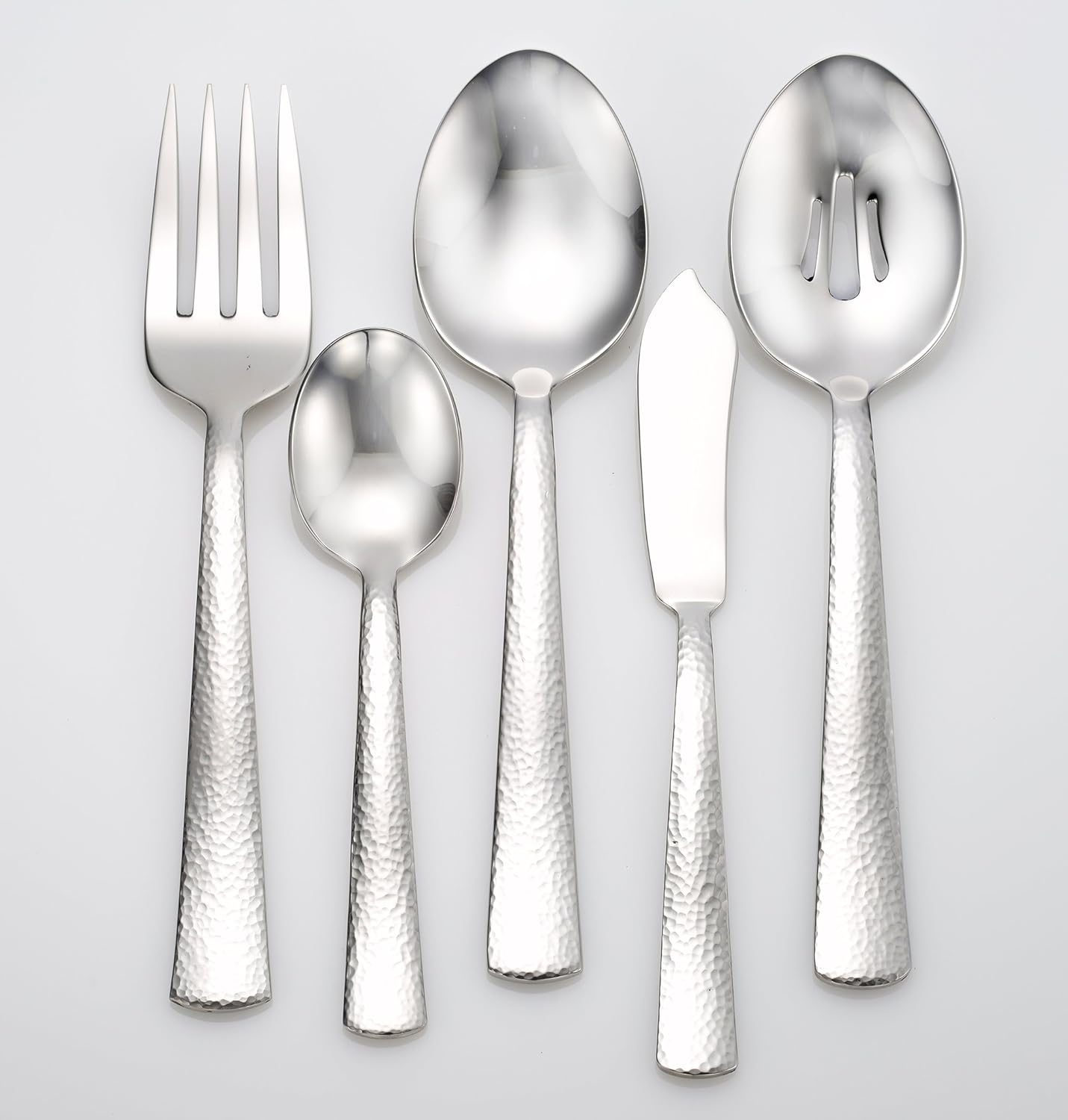 Liberty Tabletop Pinehurst 65-piece 18/10 Flatware Set Service for 12, Includes Serving Pieces Made in USA