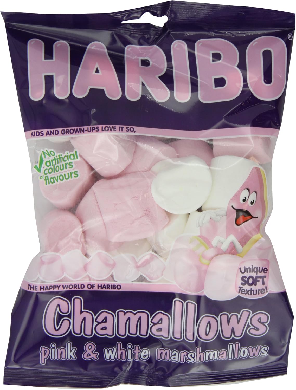 Haribo Chamallows Pink and White Marshmallows 150 g (Pack of 12) Amazon.co.uk Grocery