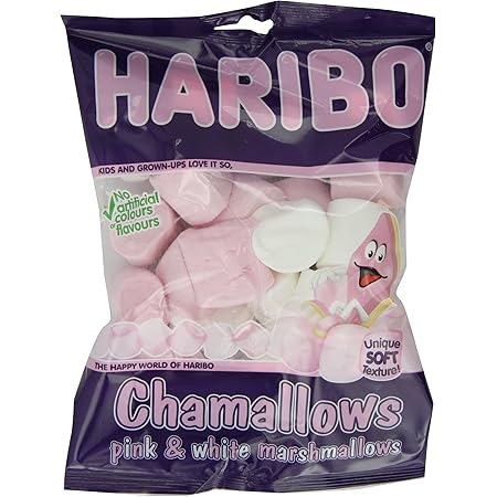 haribo chamallows pink & white 150g