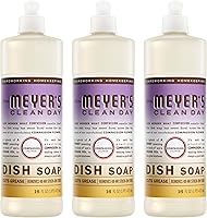 Vista 17 de Mrs. Meyer's Clean Day - Detergente líquido para platos, aroma a romero, paquete de 6 unidades, 16 fl oz