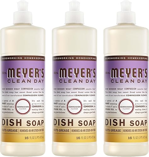 Miniatura 17 de Jabón líquido limón verbena de MRS MEYERS, 16 onzas líquidas (paquete de 3)