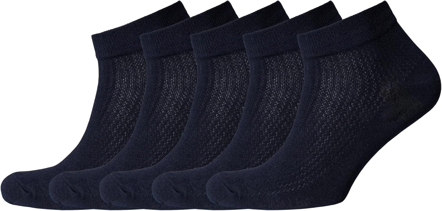 NUDUS Combed Cotton Socks – 5 Pairs Gift Box - Premium Quality, Thin, Lightweight, Breathable Business Casual Socks