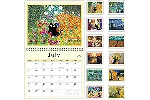 2024-2025 GuassLee Black Cats Calendar