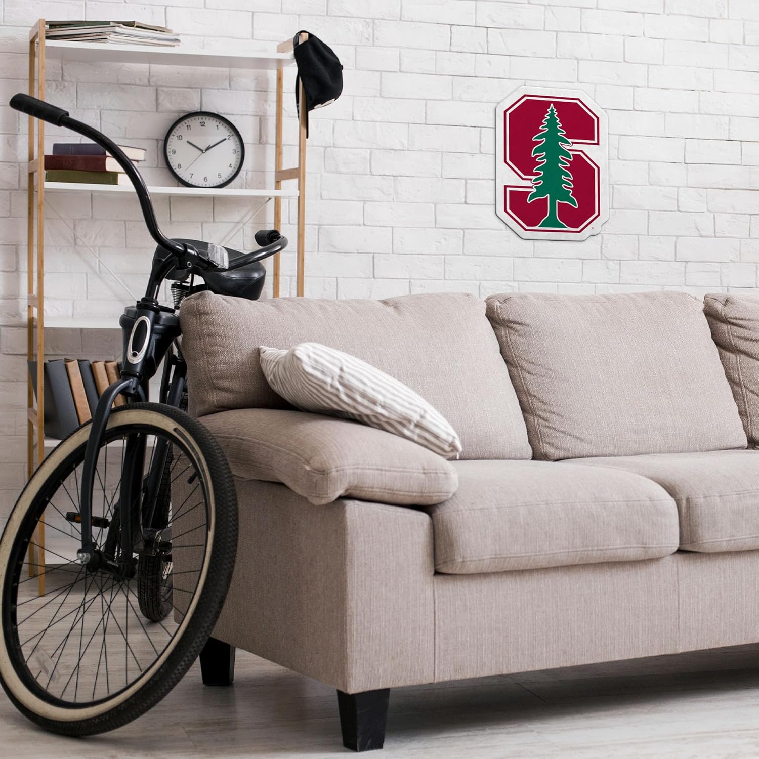 Rico Industries NCAA Stanford Cardinal Primary Shape Cut Pennant - Home and Living Room Décor - Soft Felt EZ to Hang - Image 3