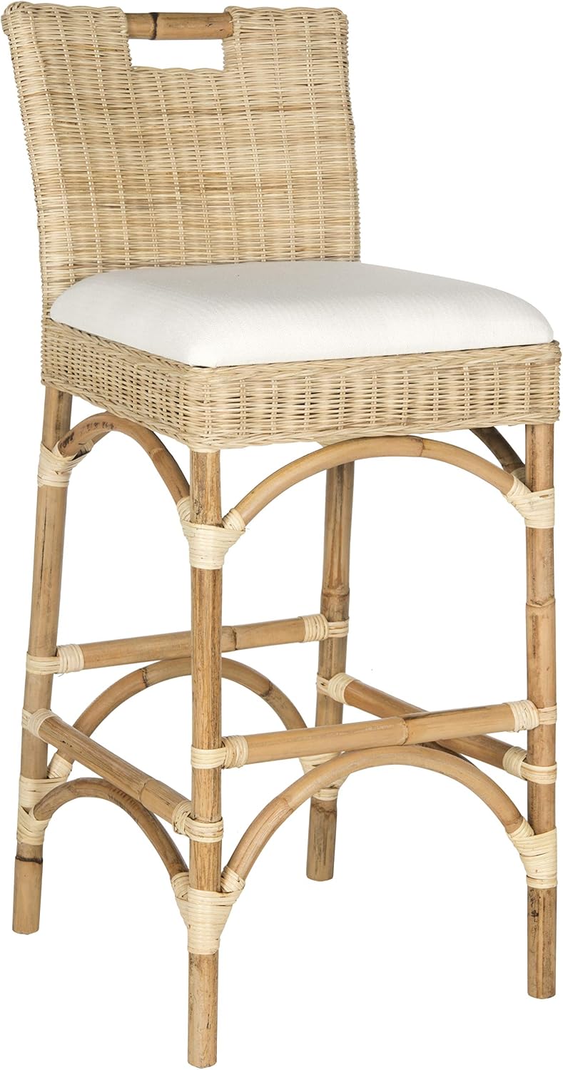 Safavieh Home Collection Fremont Natural Barstool