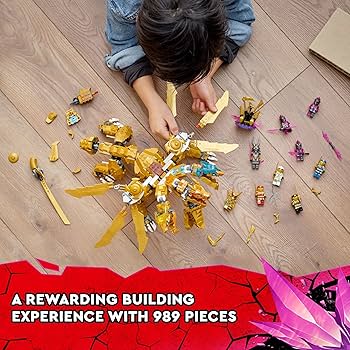 LEGO NINJAGO Lloyd's Golden Ultra Dragon 71774 Ninja