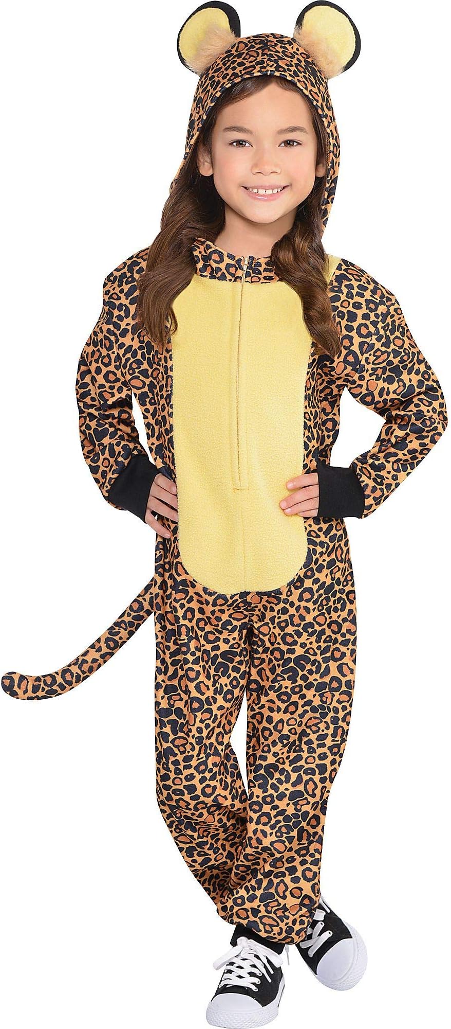 (PKT) (845320) Child NEW Zipster Leopard Costume (3-4yr)