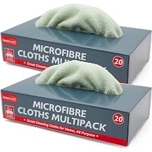 SOL 40pk Microfibre Cloths in Dispensers - Multipurpose Cleaning