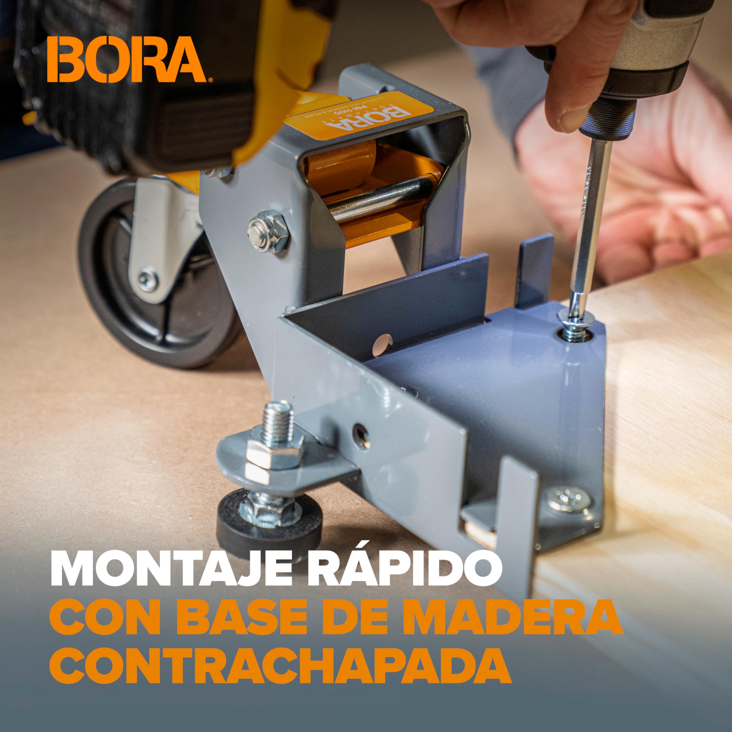 Portamate PM-1100 Universal funda para base Kit. Capacidad de 400 libras. Mover equipo pesado herramientas eléctricas y alrededor de su tienda con facilidad y estabilidad. Negro