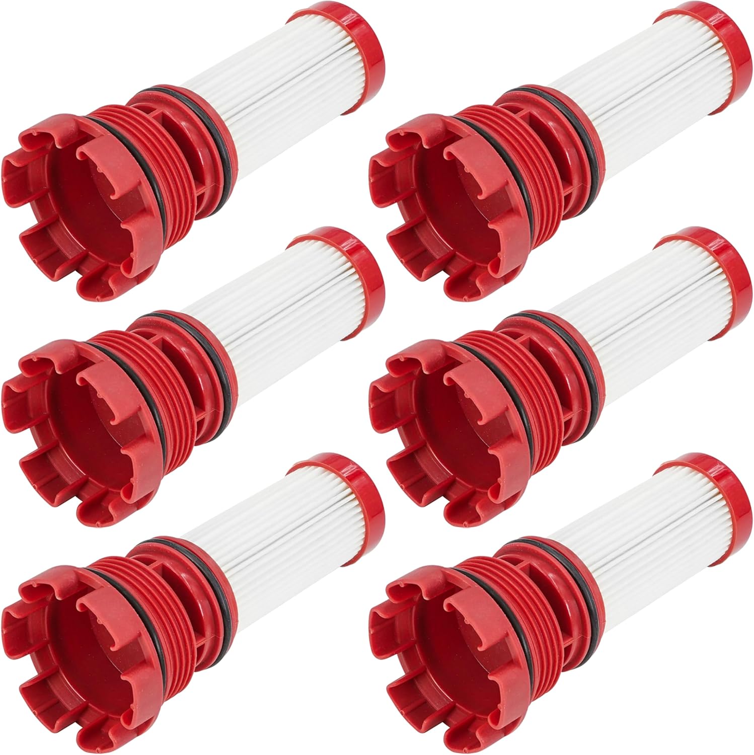 Caltric Fuel Filters Compatible with Mercury Marine 250 Pro XS DFI 250HP 300 Verado 300HP / 35-8M0020349 35-884380T 35-8M0060041Qty 6