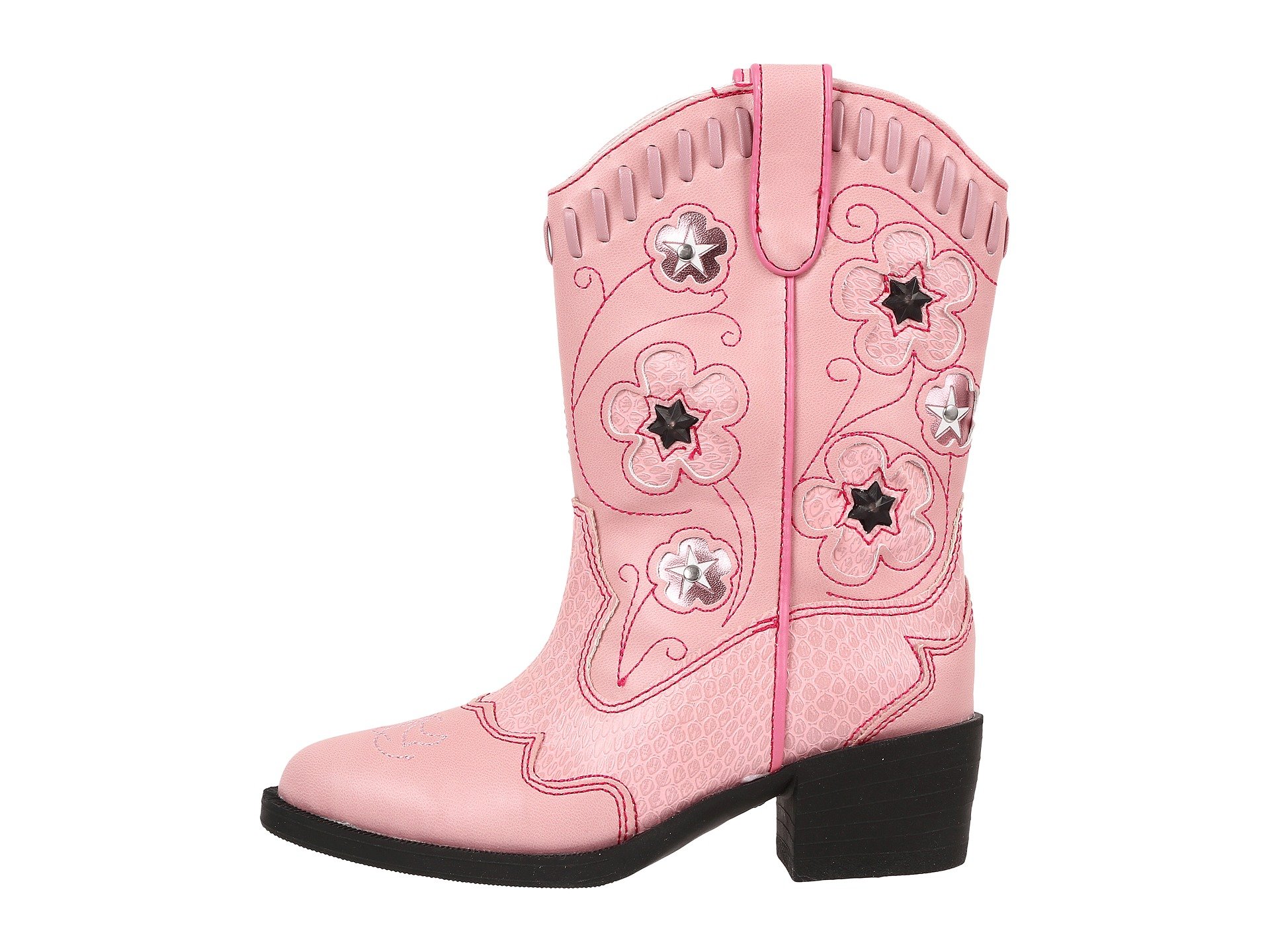 Roper Kids Western Lights Cowboy Boots (Toddler/Little Kid) at