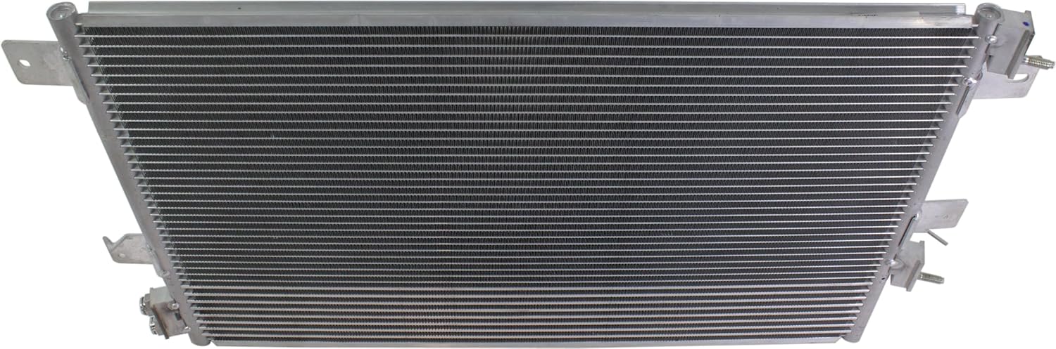 Go-Parts - A/C Condenser for Chrysler Sebring 2007-2010, Dodge Avenger 2008-2014 - Includes Transmission Cooler, Replacement 2008 2009 2010 2011 2012 2013