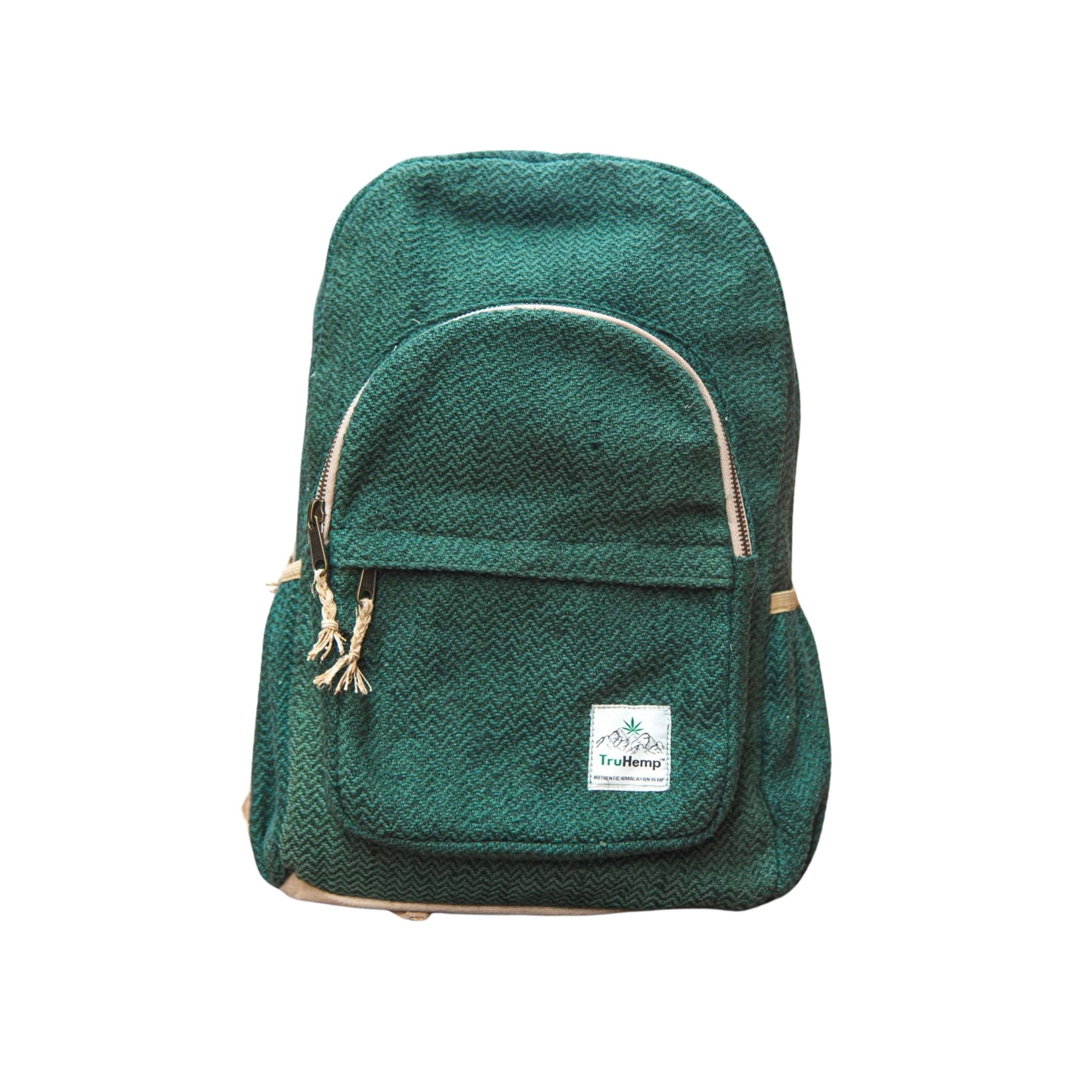 truhemp Classic Hemp Backpack with Secure Zippers | Sustainable and Spacious Backpack with Triple Compartments | 15L Capacity-picture-38