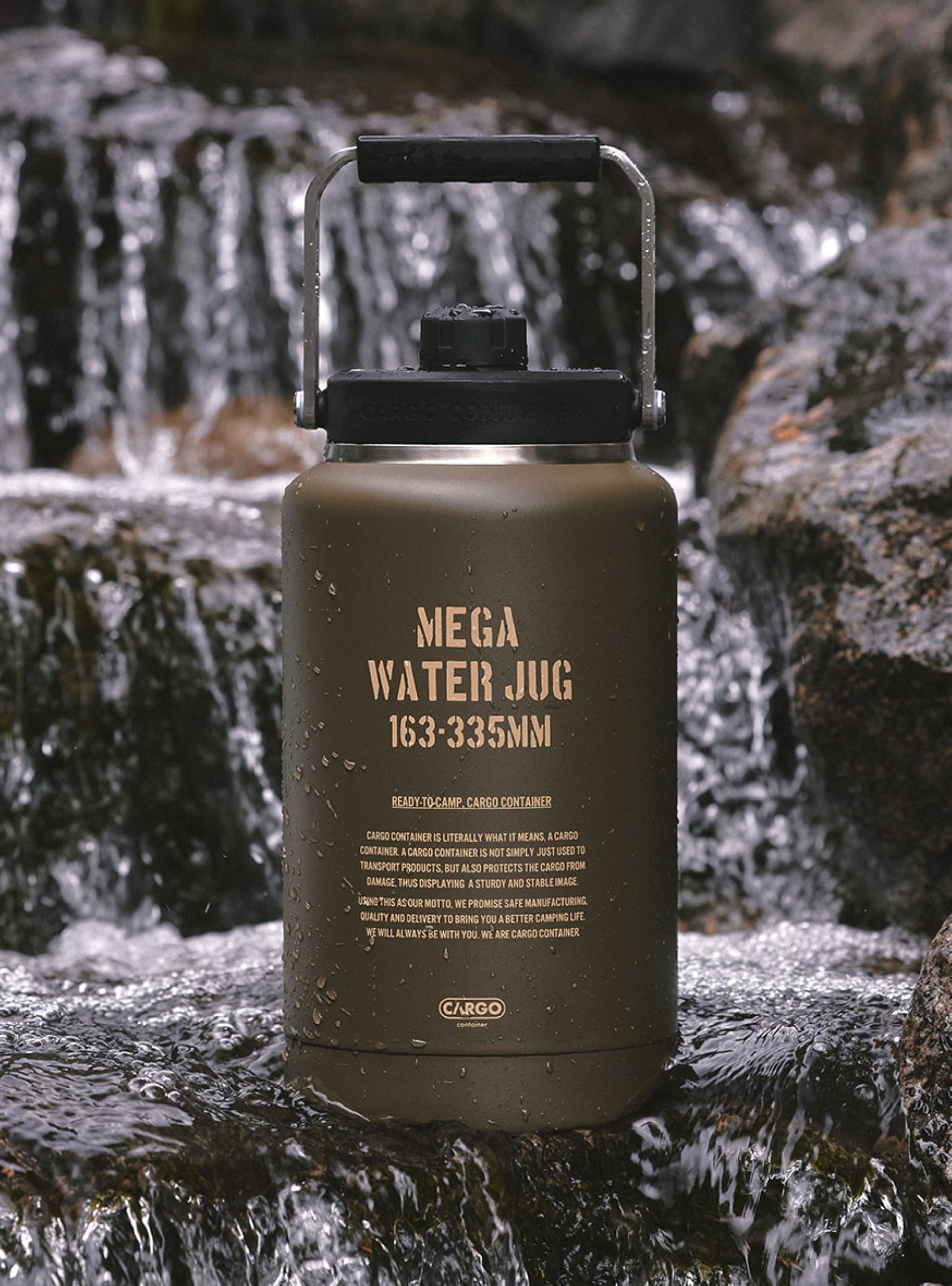Amazon.co.jp: CARGO CONTAINER カーゴコンテナ MEGA WATER JUG