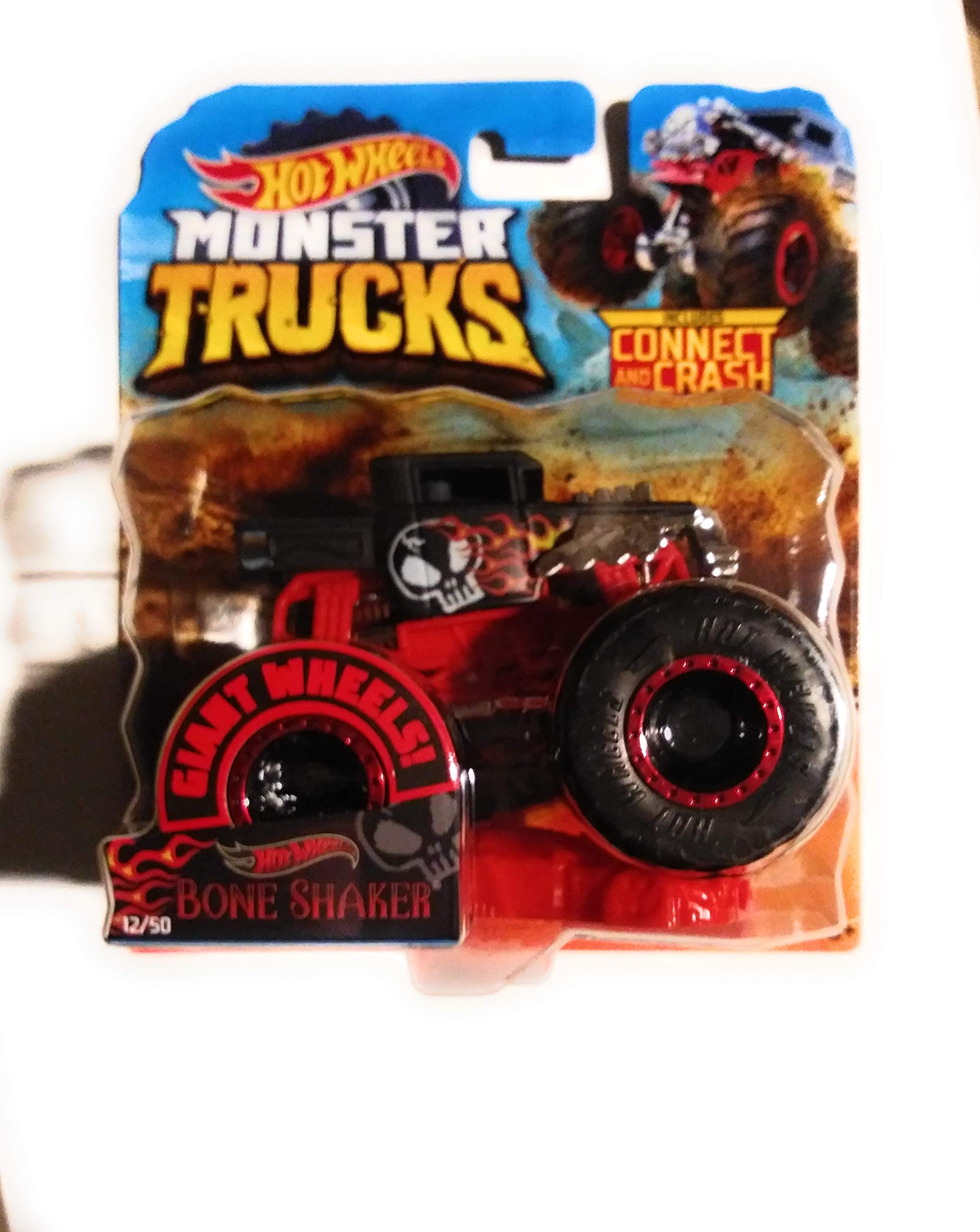 Buy HW 2019 Monster Trucks Bone Shaker Connect and Crash Car