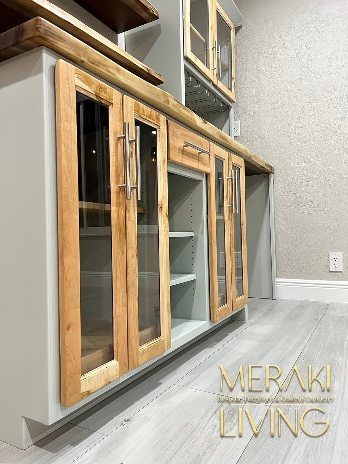 Display Unit | Cabinet | Hutch for Home Office, Easy Assembly(WHITE)