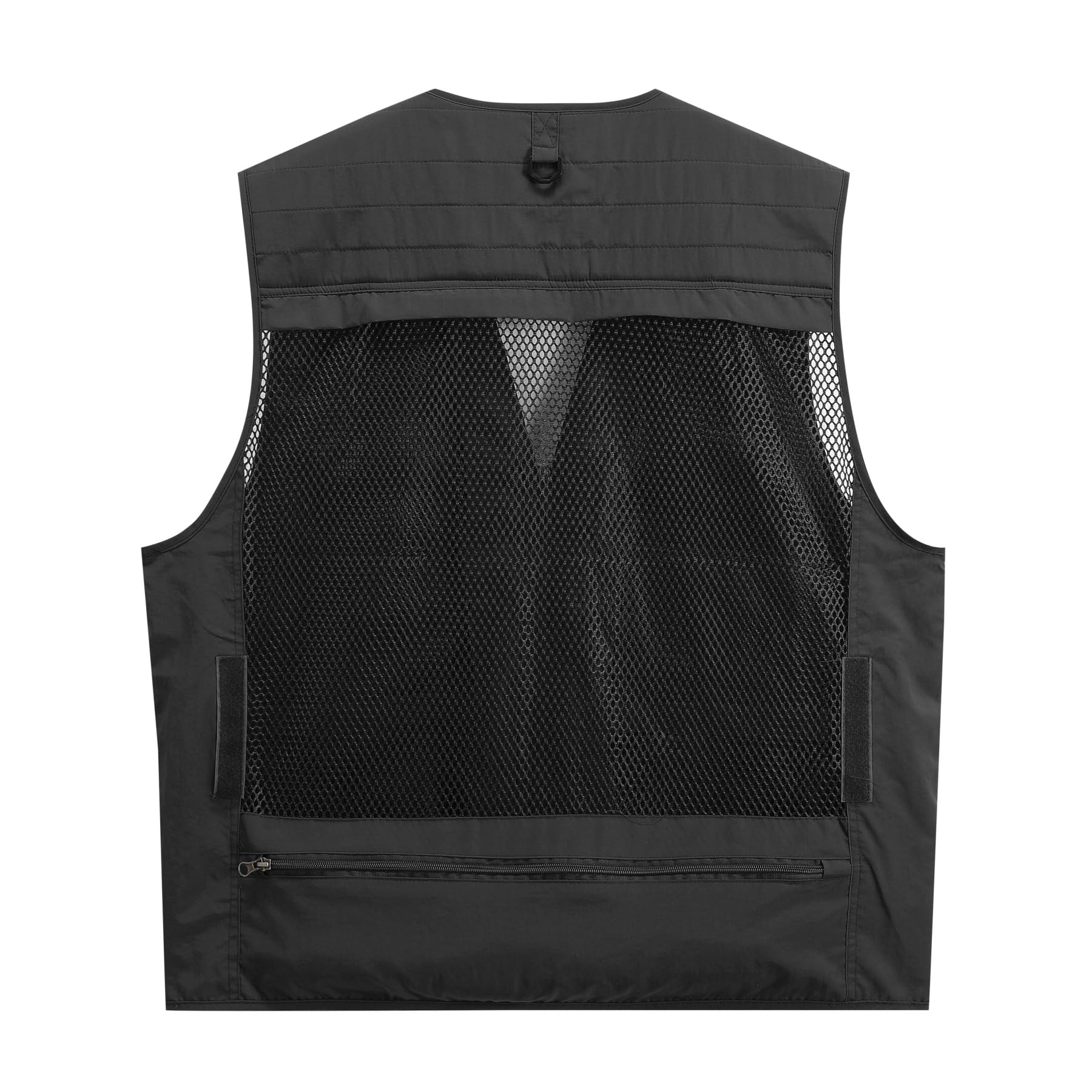 YOUTHUP Gilet da Pesca per Uomo All'aperto Multitasche Caccia Sportivo Gilet Asciugatura Rapida Campeggio Panciotto
