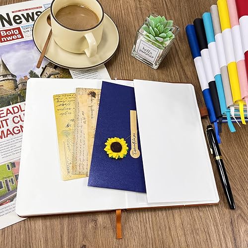 Miniatura 5 de Cuaderno con rayas universitarias A5, 160 páginas, diarios de tapa dura para escribir, cuadernos para el trabajo, oficina, escuela, mujeres y