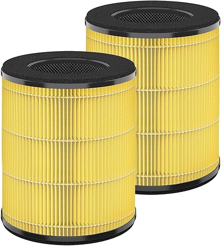 Cuidado de mascotas Filtro de repuesto compatible con Tenergy Renair TAP01, Cool-Living CL-6070A, Beaba, Tredy TD-1300, filtros True HEPA H13 3 en