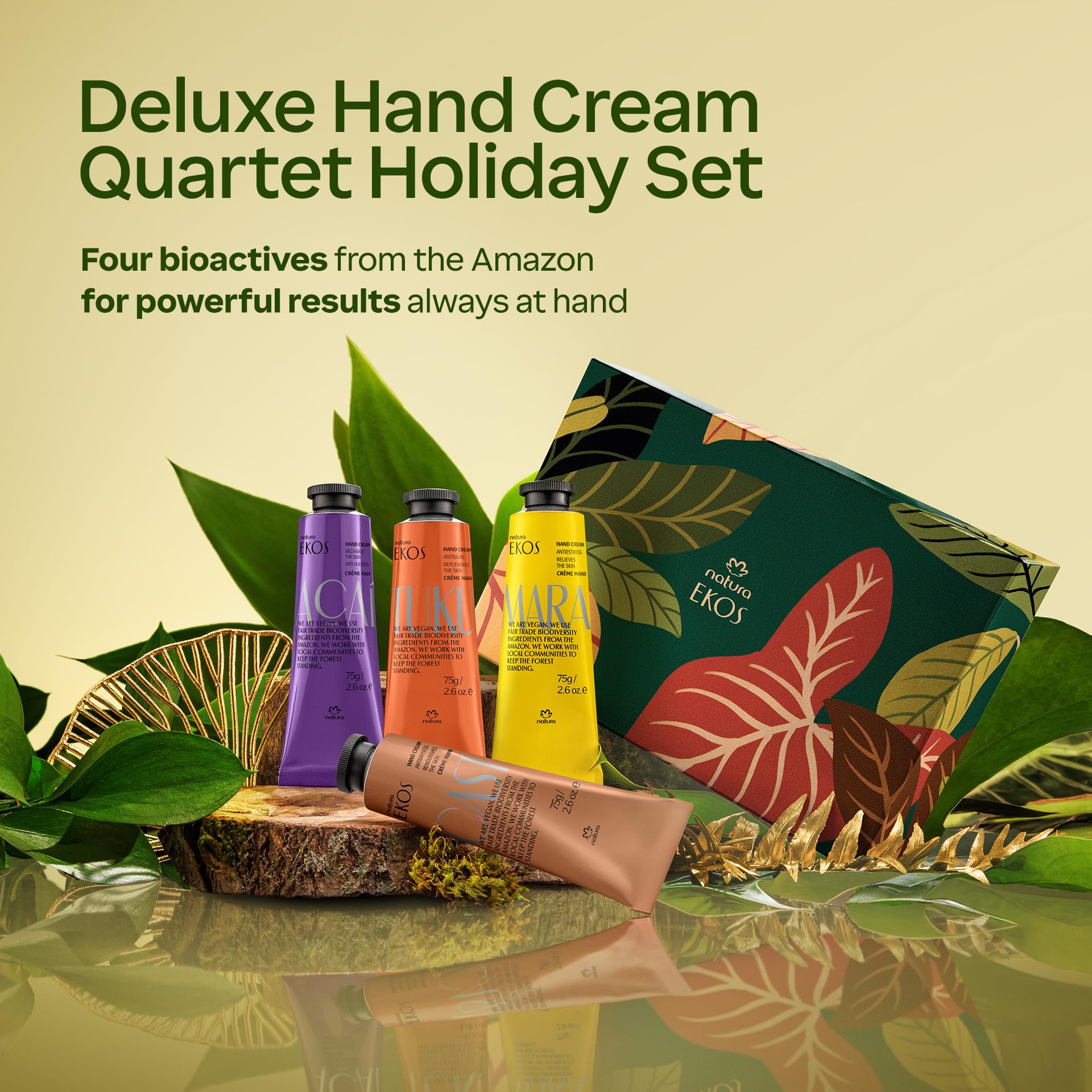 アフロディナ リフトセラム+モイスチャークリームset Amazon.com : natura - Deluxe Hand Cream Holiday Set – 4 Vegan