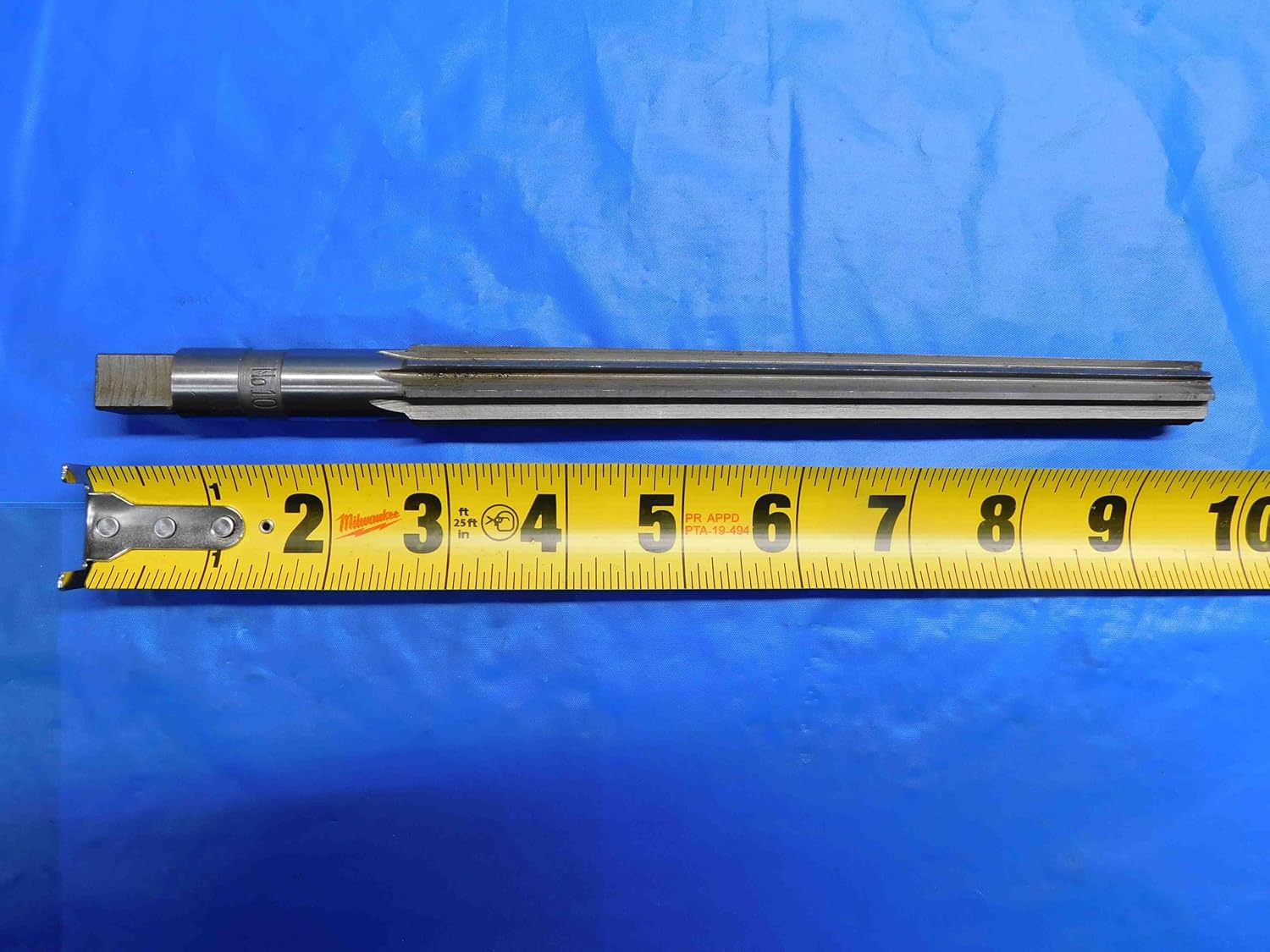USA Made No.10 OD HSS Taper PIN Reamer 8 FL .1000 .5799 - .7216#10 USA Made - BS0798BI3