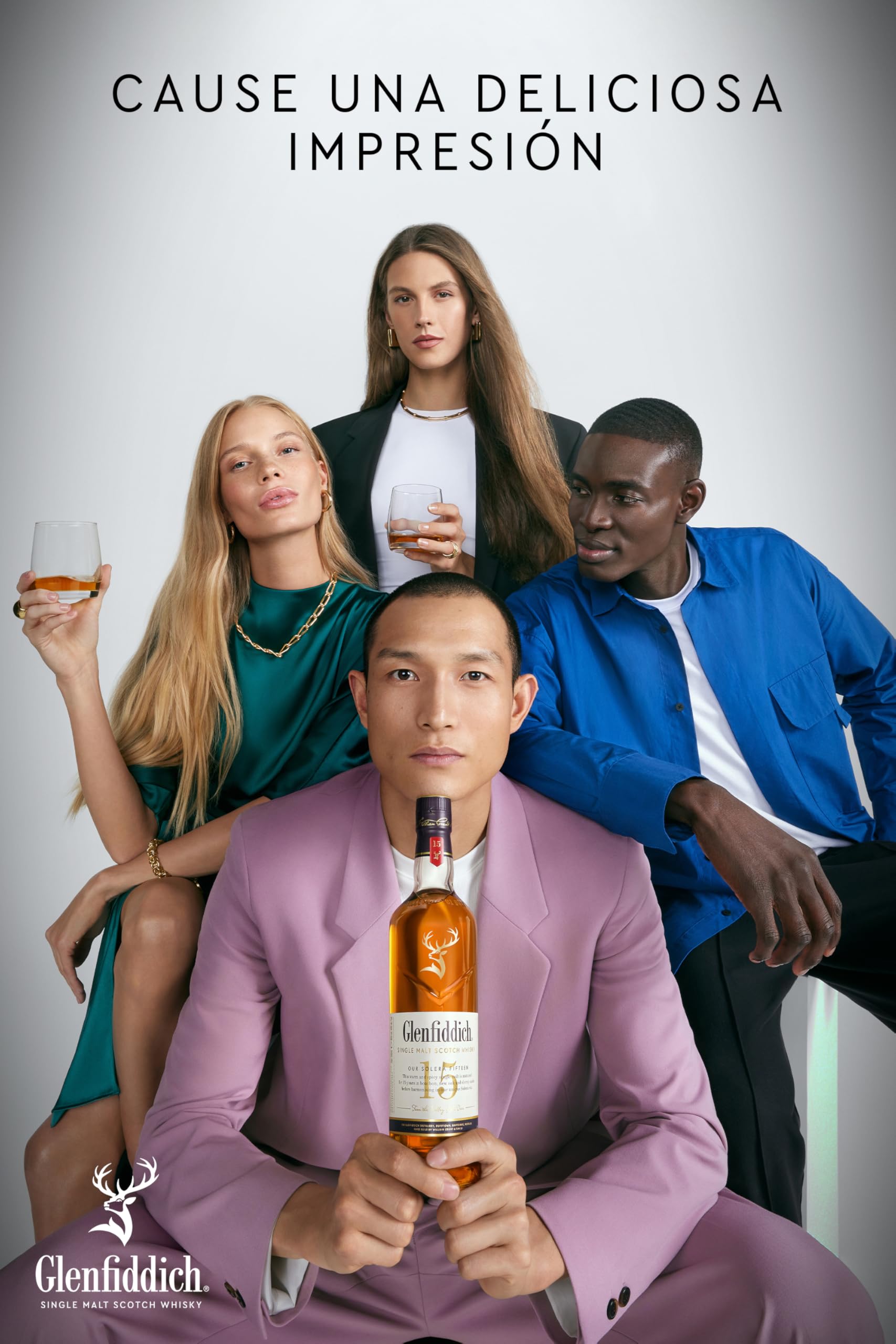Glenfiddich 15 años Whisky escocés de malta, 70cl