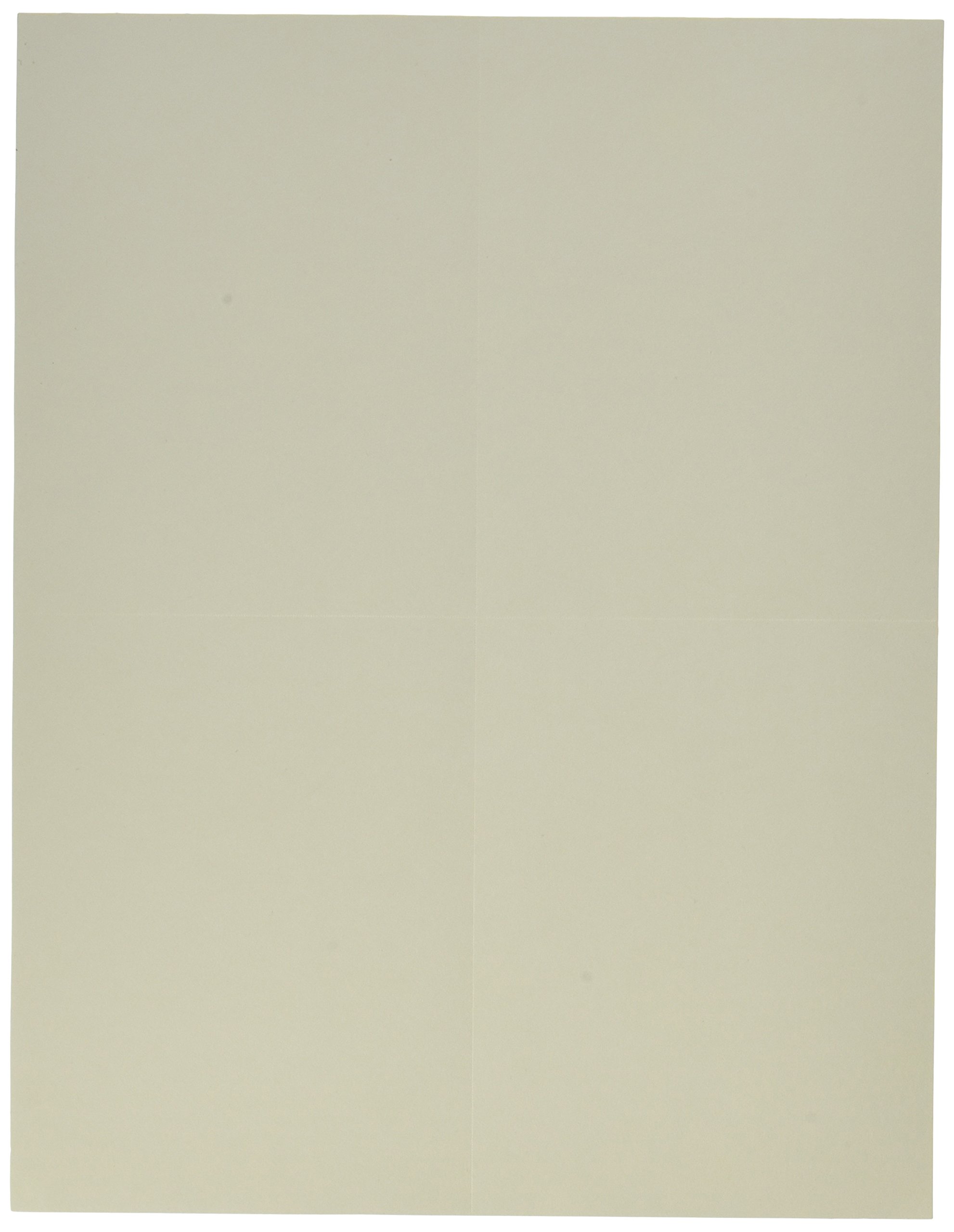 Great Papers! Ivory 4-Up Postcard,50 sheets/200 postcards, 5.5" x 4.25" (905550)