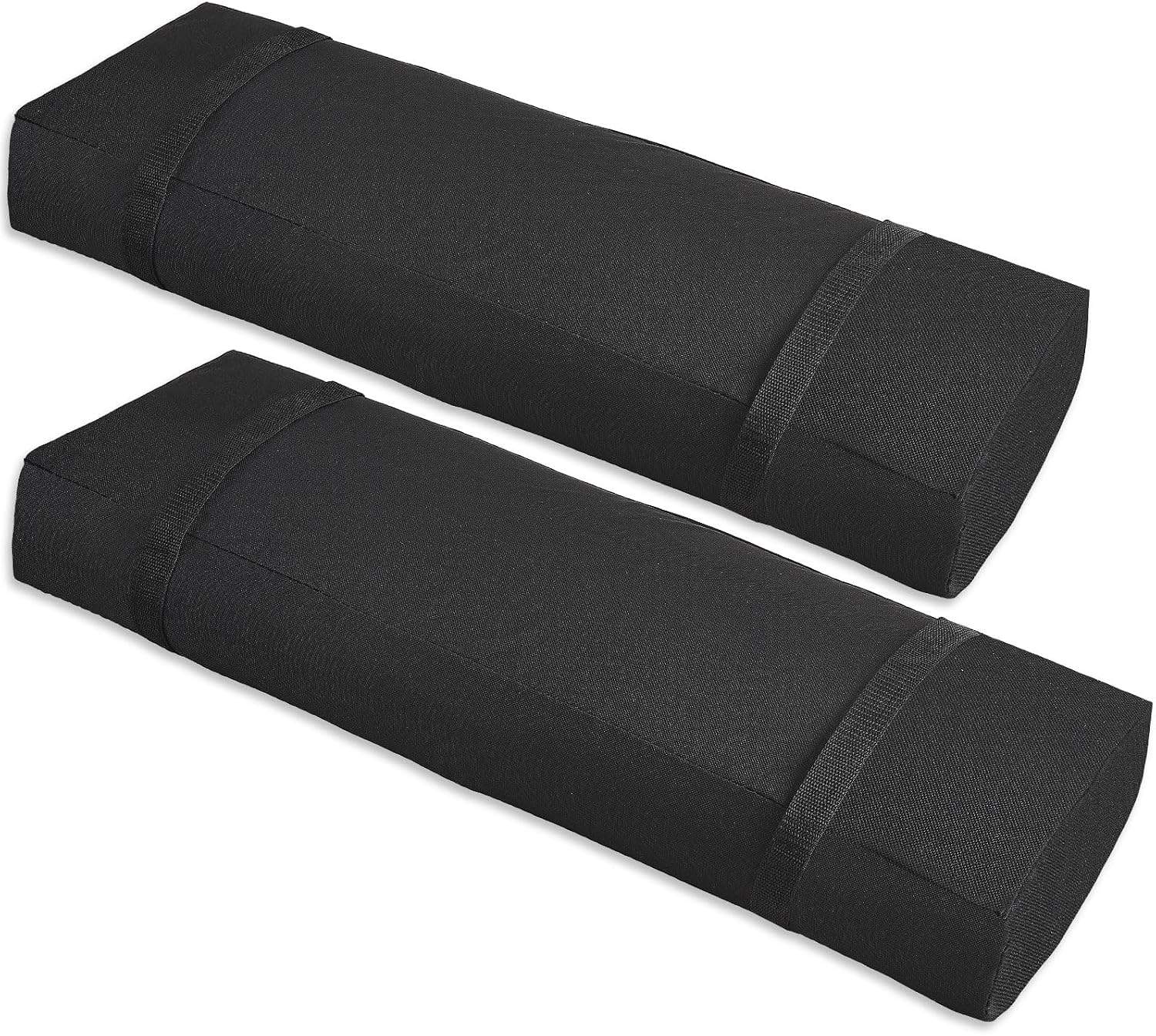 Large Volume Umbrella Base Weight Sand Bags, Weather Proof Patio Furniture Weights, Outdoor Fillable Sand Bags for Weight, 2pcs Canopy Weights to Hold Down Umbrella Stand & Outdoor Furniture
