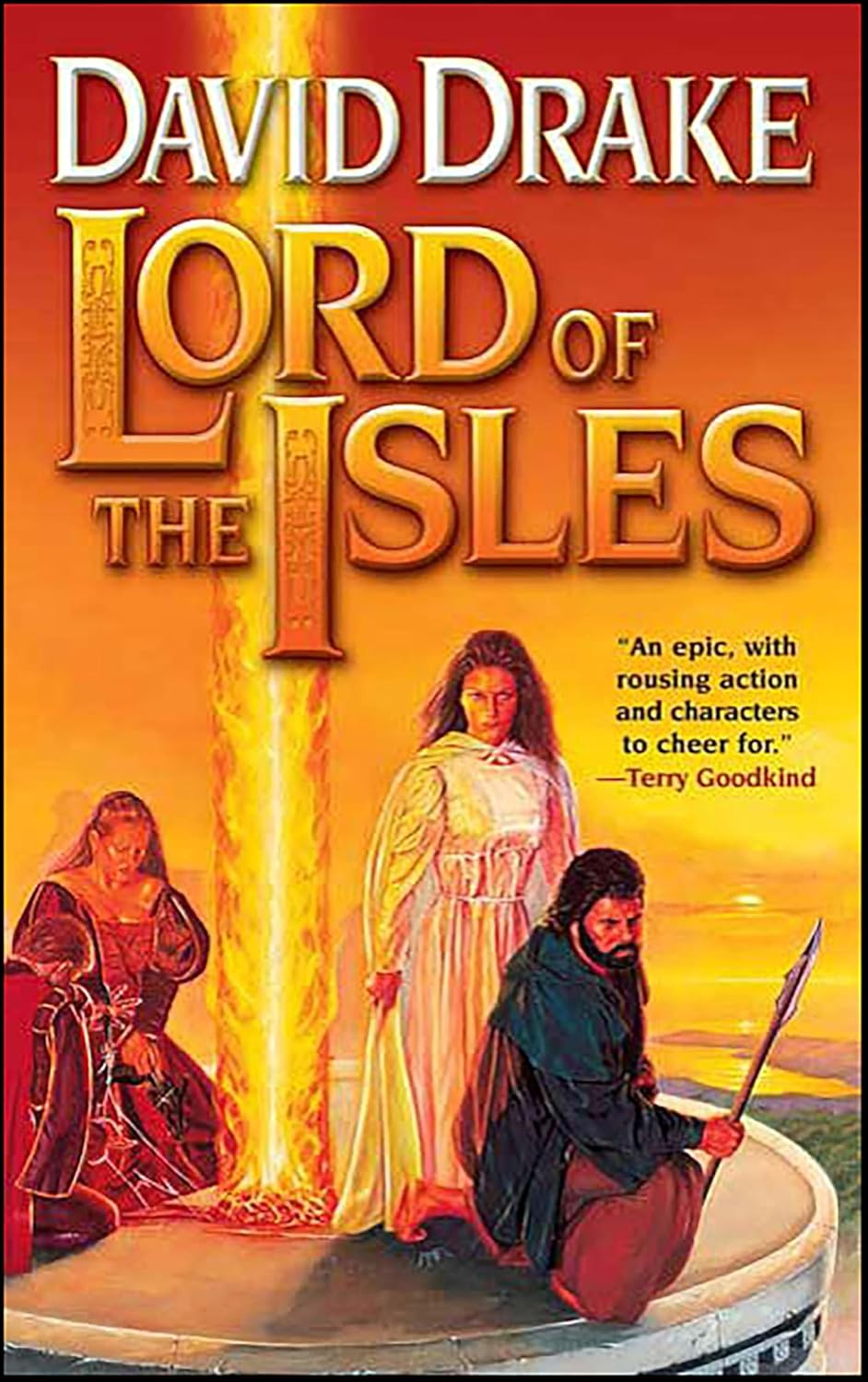 Cover art for Lord of the Isles by David Drake