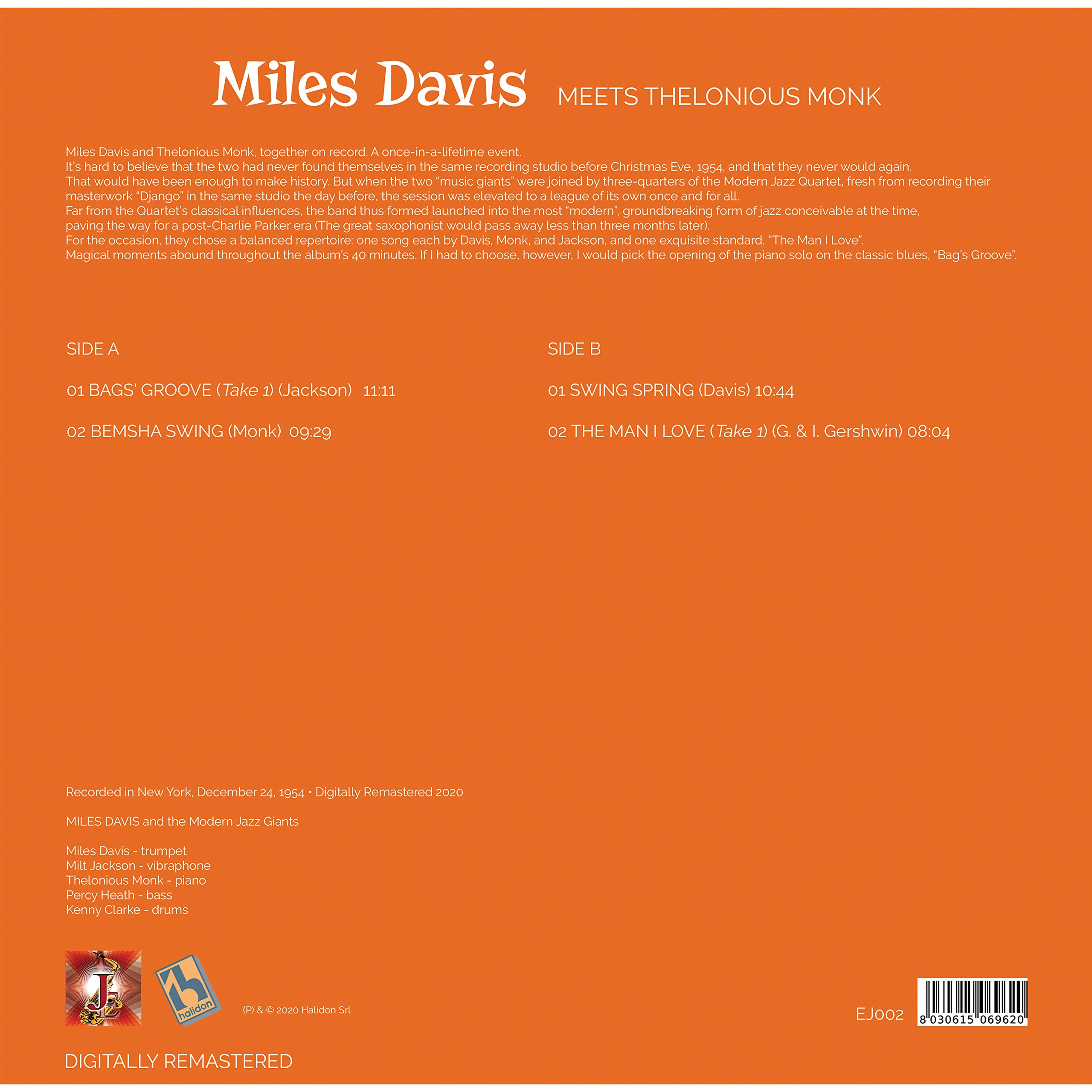 Miles Davis Meets Thelonious Monk