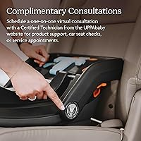 Vista 4 de UPPAbaby Extra Aria - Base de asiento de coche compatible con asientos de coche Aria Infantil/Instalación SmartSecure con pata de carga