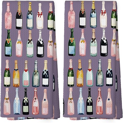 Miniatura 19 de Accesorios para carrito de bar, toallas de cocina, decoración de carrito de bar, accesorios de champán, decoración de baño, regalos de anfitriona