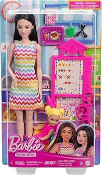 バービー人形　The Teacher Barbie Amazon.com: Barbie Doll & Accessories Makeup Artist Fashion