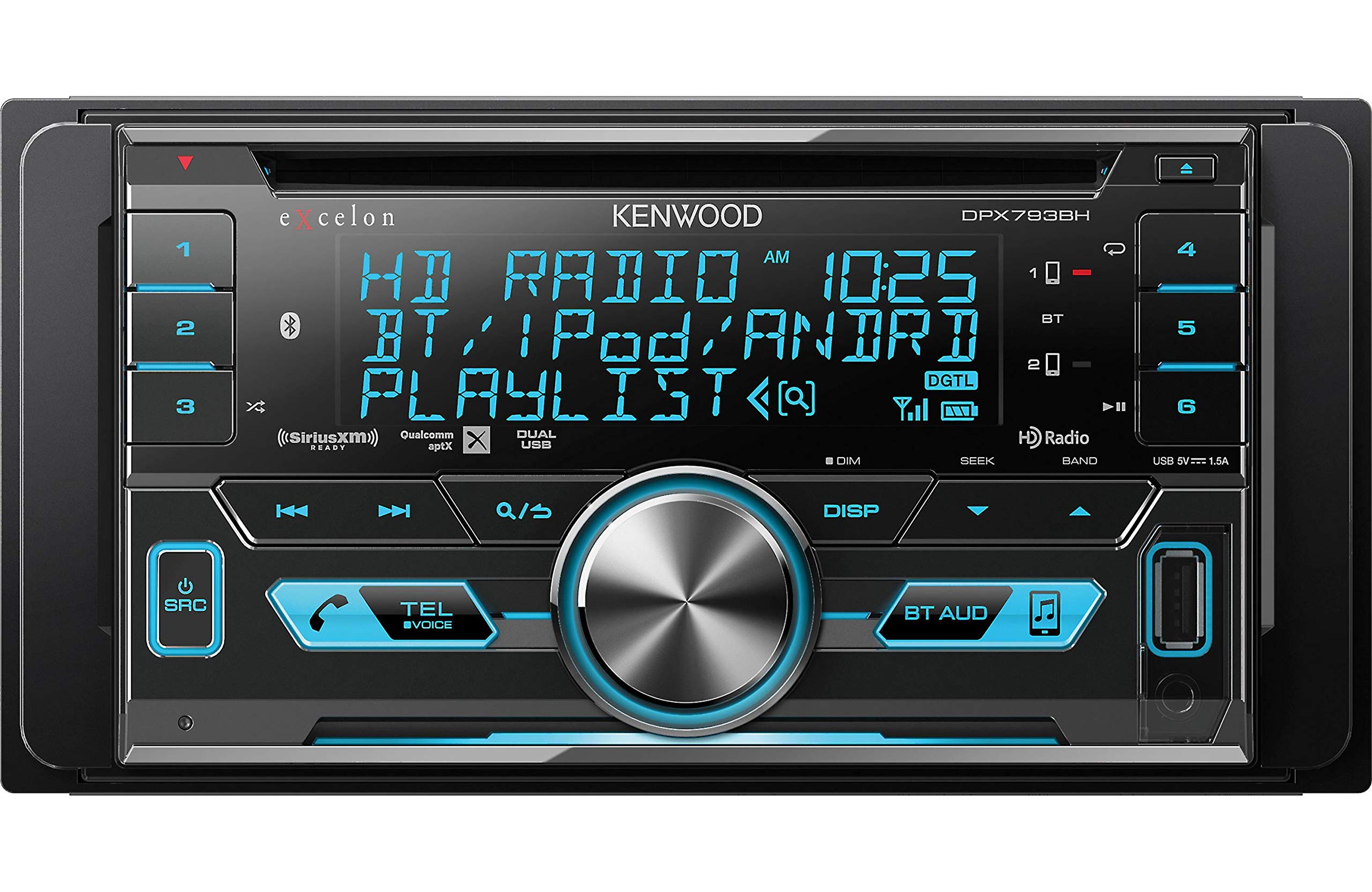 Amazon.com: Kenwood Excelon DPX793BH CD Receiver : Electronics