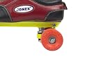 JJ Jonex Fix Body Quad Shoe Skates Rollo Rubber Inline_Skate_Wheel for Kids with Free Bag Size 4 UK (23.5 CM) (MYC),Black gallery image