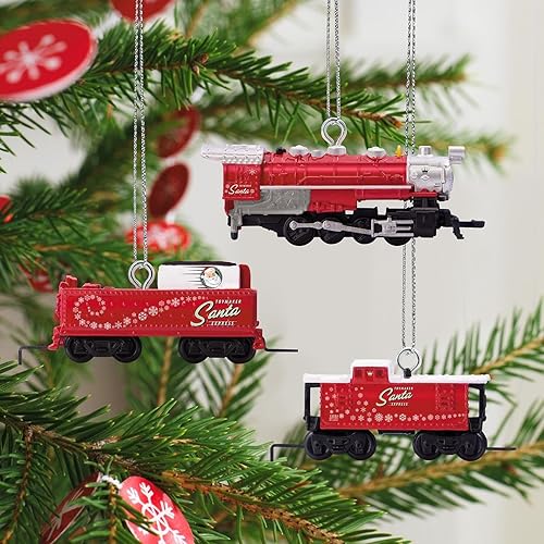 Miniatura 2 de Hallmark 1995QXM8115 - Juego en miniatura LionelNorth Pole Express Recuerdo Adornos de Navidad