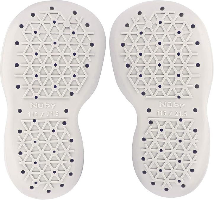 Nuby Snekz Comfortable Rubber Sole Sock Shoes for First Steps