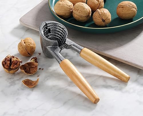 Miniatura 5 de New Star Foodservice 28234 Pecan y cascanueces resistentes con asas de madera