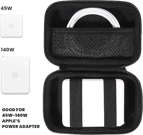 Miniatura 9 de Alltravel Funda de consolidación para MacBook ProAir Charger Magic Trackpad o Magic Mouse ratón mágico lápiz Magsafe Duo Airpods Pro 2 generación