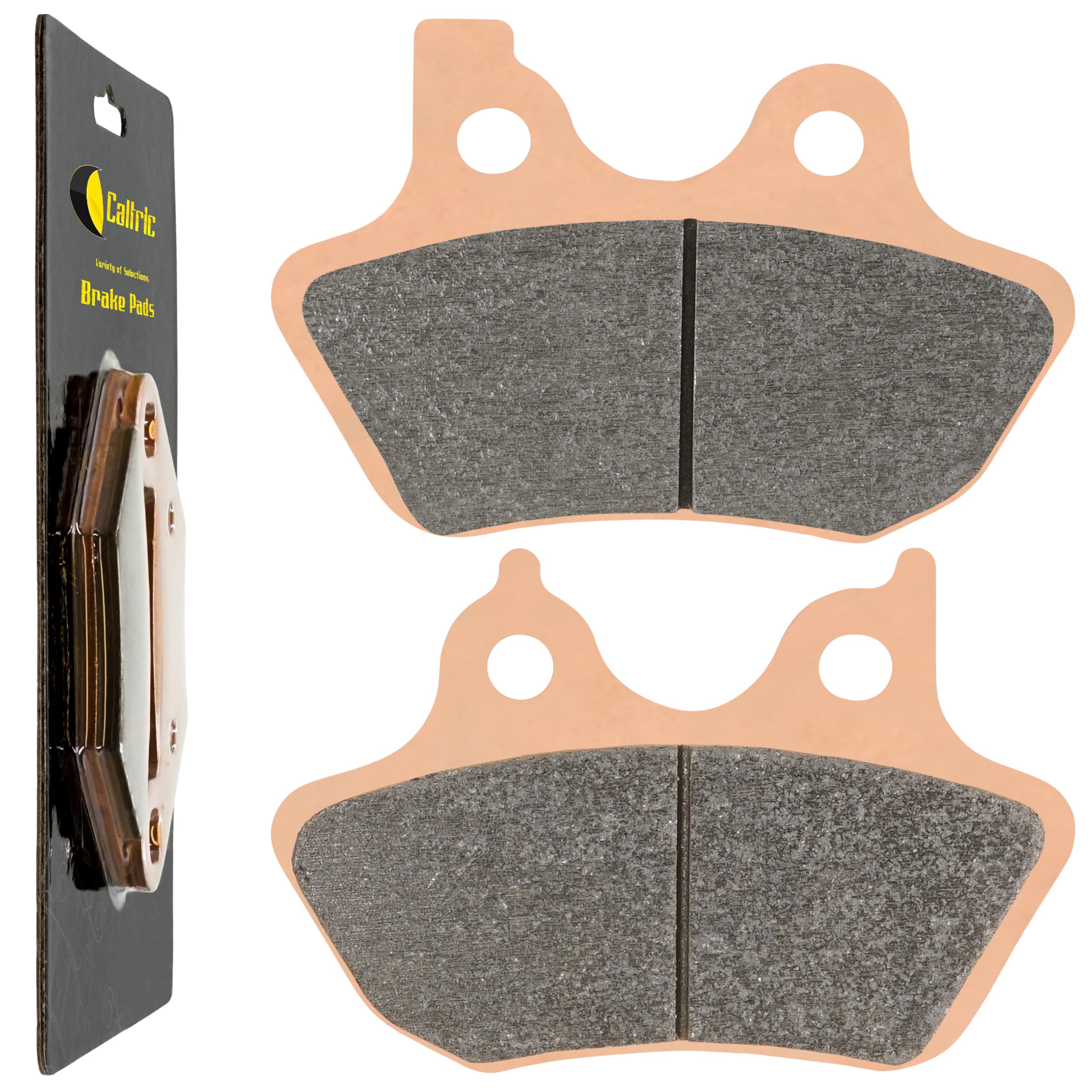 Caltric Rear Brake Pads Compatible with Harley Davidson Fxstb Fxstbi Night Train Softail 2000-2007