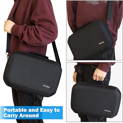 Miniatura 2 de ProCase Eva - Funda protectora para Oculus Quest 2, accesorios de controlador de Gamepad, bolsa de transporte dura a prueba de golpes, funda de