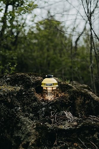 Miniatura 6 de Barebones Farol colgante Beacon  Amarillo polvoriento, linterna LED recargable con brillo ajustable  Linterna colgante de estilo vintage resistente