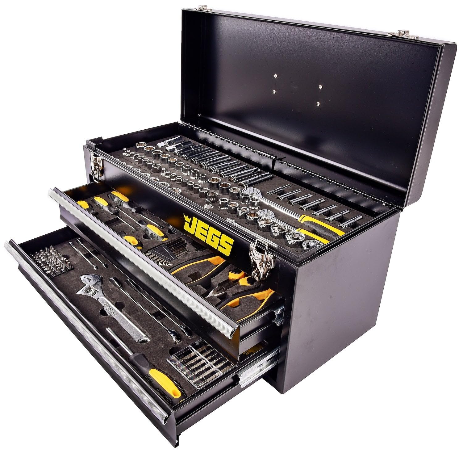 Amazon.com: JEGS 170-Piece Mechanic's Tool Set - Includes Black