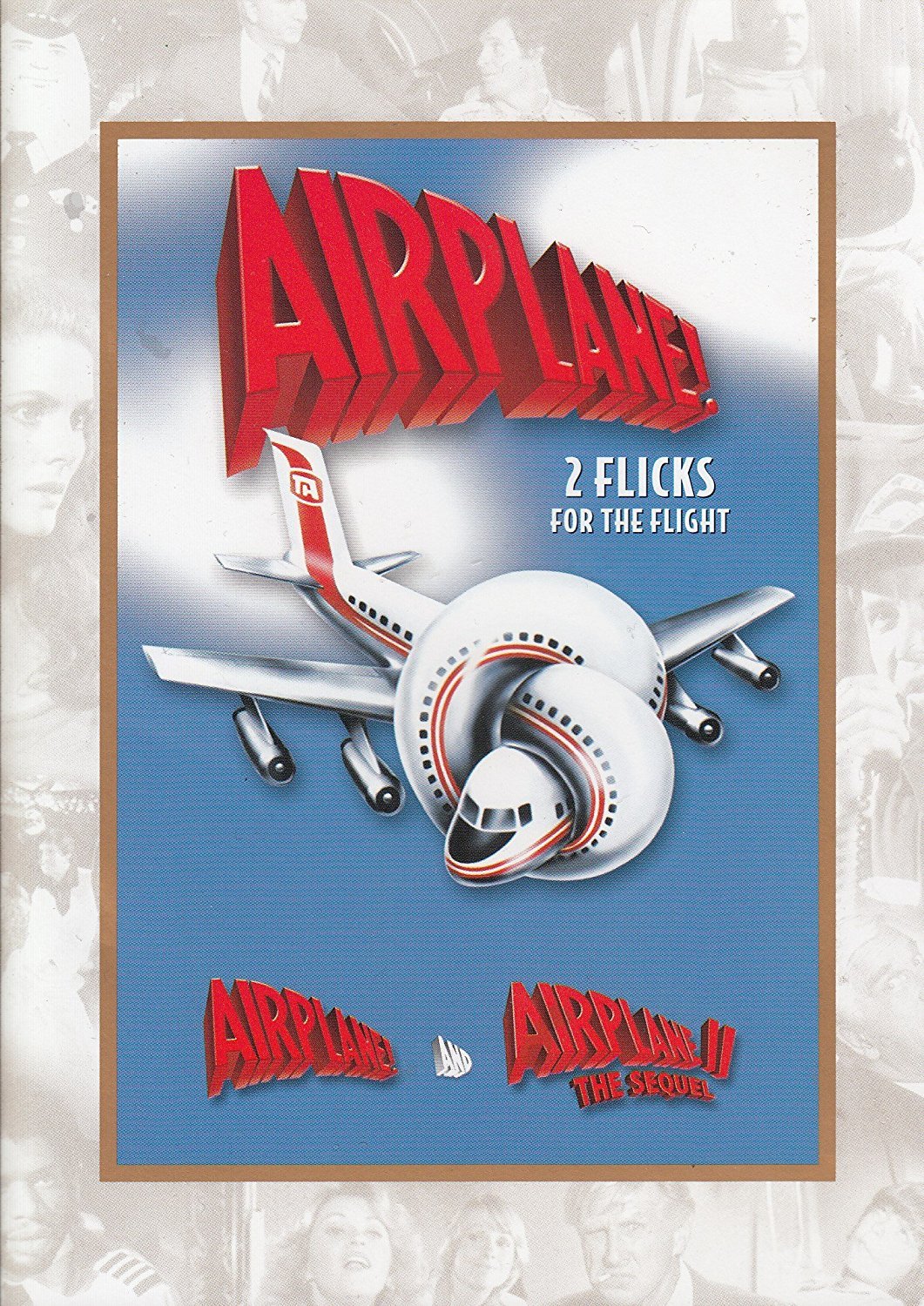 Airplane! 2 Flicks for the Flight pack de comedia en DVD para viajes