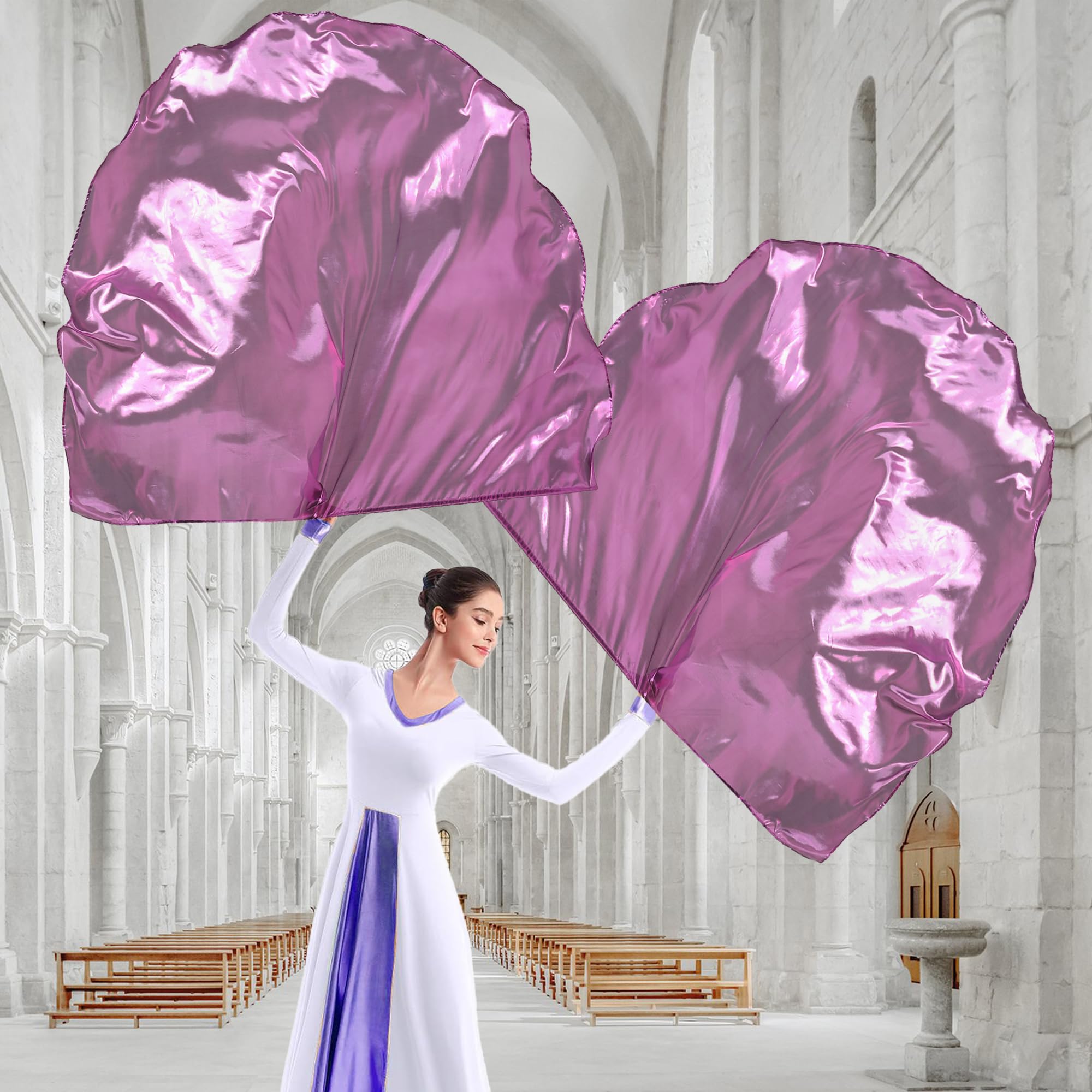 Baisdan Lot De 2 Drapeaux De Culte De 94 X 137,2 Cm (2