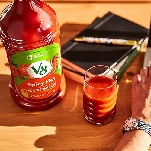 Miniatura 51 de V8 Antioxidantes Original 100% Jugo Vegetal, Botella de 46 fl oz