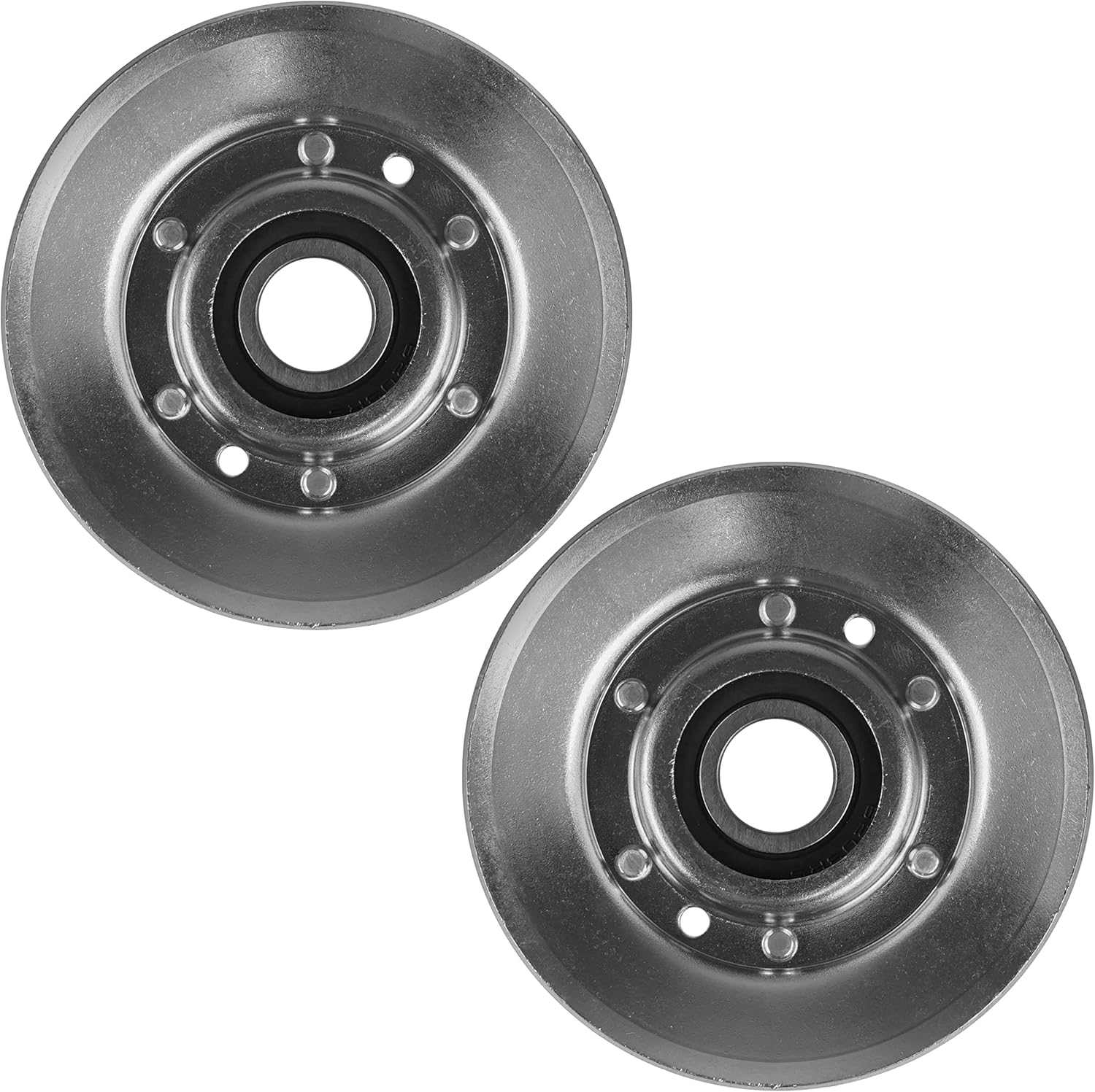 Caltric 2 V-Idler Pulley Compatible with John Deere Ztrak 717 717A 727 737 757 777 797 AM118447