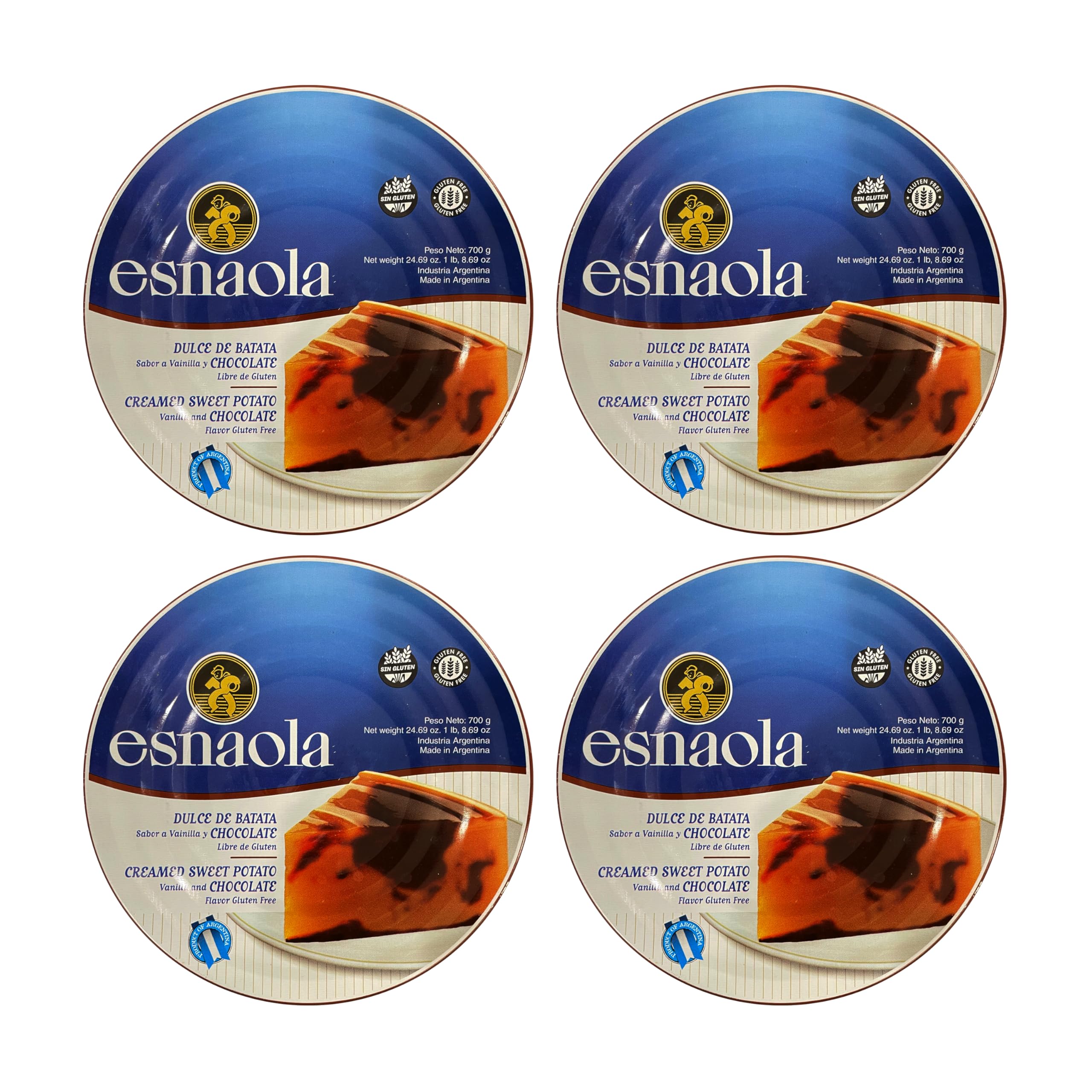 Sweet Potato with Cocoa / Dulce Batata con Chocolate 24.6oz 4 Pack